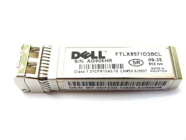 N743D - Dell Networking Transceiver SFP+ 10GBE SR 850NM WAVELENGTH 30…