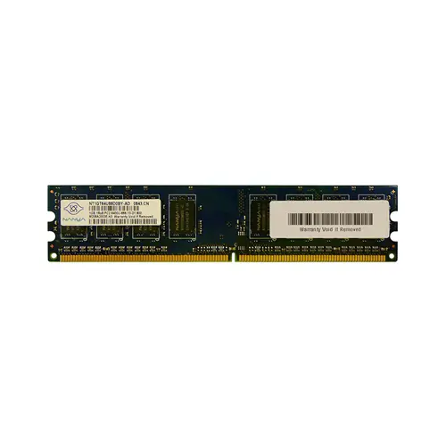 NT1GT64U88D0BY-AD - Nanya 1GB DDR2-800MHz PC2-6400 non-ECC Unbuffered…