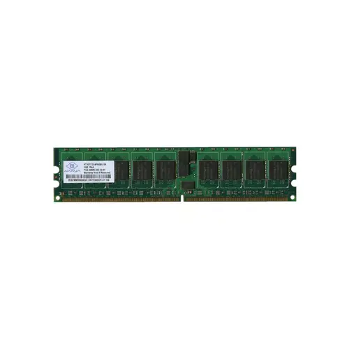 NT1GT72U4PA0BU-5A - Nanya 1GB DDR2-400MHz PC2-3200 ECC Registered CL3…