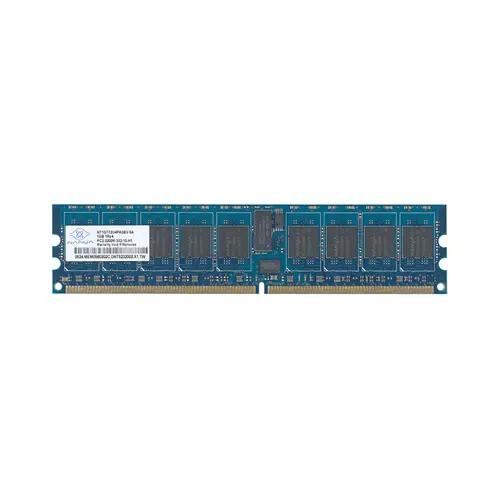 NT1GT72U4PA0BV-5A - Nanya 1GB DDR2-400MHz PC2-3200 ECC Registered CL3…