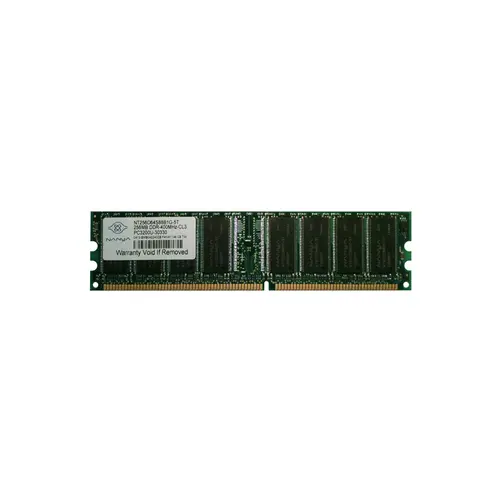NT256D64S88B1G-5T - Nanya 256MB DDR-400MHz PC3200 non-ECC Unbuffered …