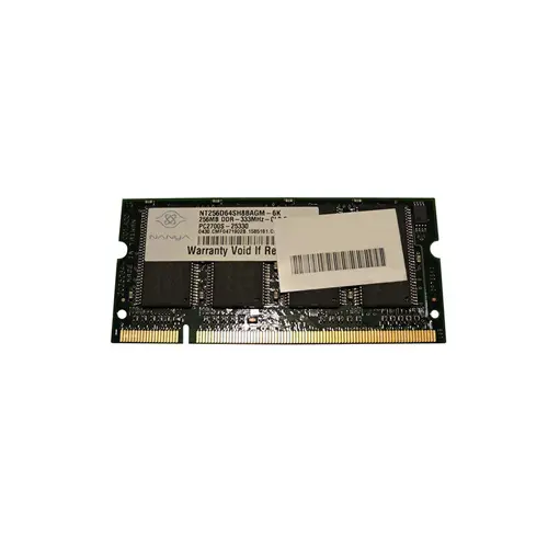 NT256D64SH8BAGM-6K - Nanya 256MB DDR-333MHz PC2700 non-ECC Unbuffered…