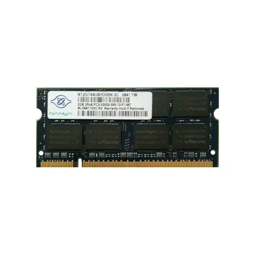 NT2GT64U8HD0BN-3C - Nanya 2GB DDR2-667MHz PC2-5300 non-ECC Unbuffered…