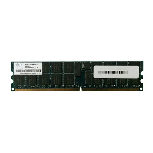 NT2GT72U4NA0BV-5A - Nanya 2GB DDR2-400MHz PC2-3200 ECC Registered CL3…
