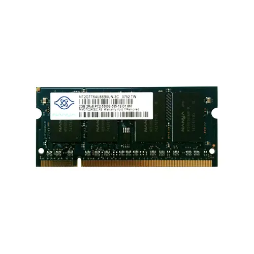 NT2GTT64U88B0UN-3C - Nanya 2GB DDR2-667MHz PC2-5300 non-ECC Unbuffere…