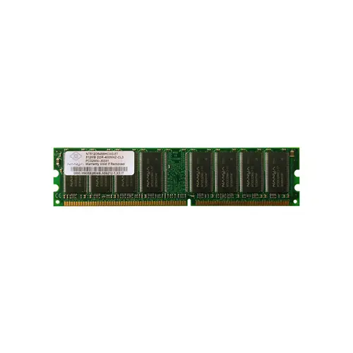 NT512D64S8HC0G-5T - Nanya 512MB DDR-400MHz PC3200 non-ECC Unbuffered …