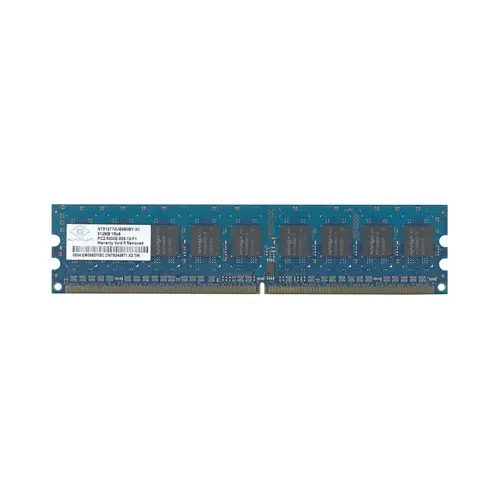 NT512T72U89B0BY-3C - Nanya 512MB DDR2-667MHz PC2-5300 ECC Unbuffered …