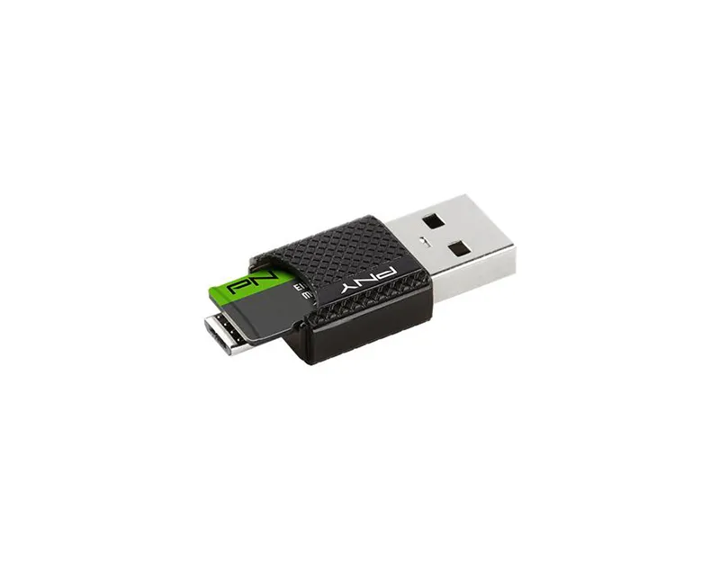 P-OTGCR128MSC3-GE - PNY Elite 128GB Class 10 microSDXC Flash Memory C…