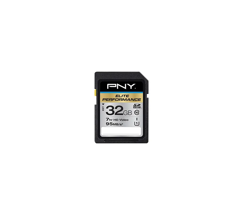 P-SDH32U195-GE - PNY Elite Performance 32GB Class 10 SDHC UHS-I U1 Fl…