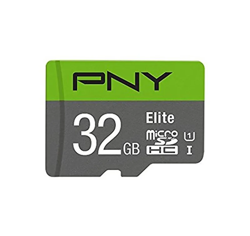 P-SDU32U185EL-GE - PNY Elite 32GB Class 10 microSDHC UHS-I U1 Flash M…