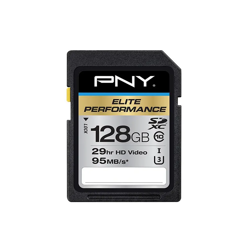 P-SDX128U395-GE-DDC - PNY Elite Performance 128GB Class 10 SDXC UHS-I…