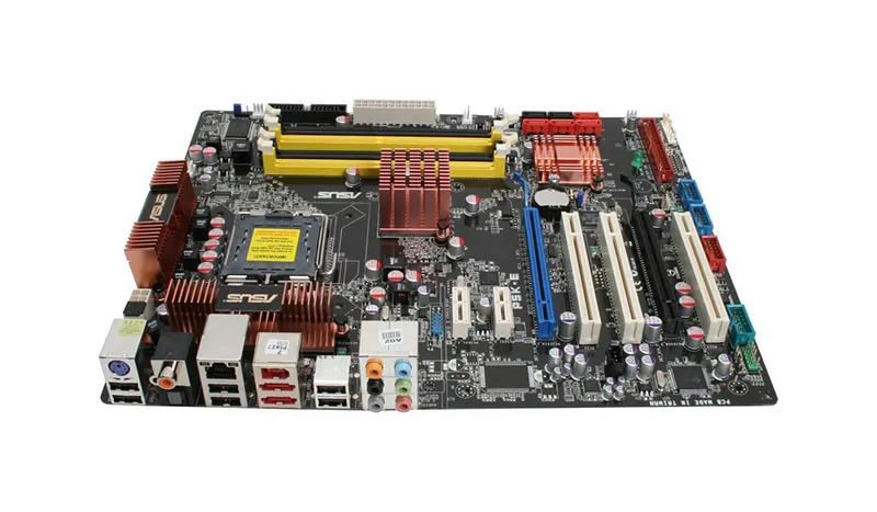 P5K - Asus Socket LGA775 Intel P35 + ICH9 Chipset ATX System Board  (Motherboard) Supports Core 2 Extreme/ Core 2 Duo/ Pentium E/ Pentium D/  Pentium 4 ...