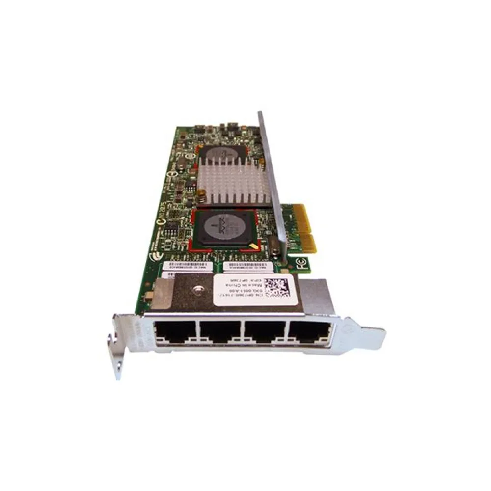 P736R - Dell Broadcom Quad Port PCI-Express NIC Low Profile Network C…
