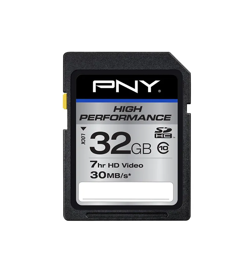 PSDH32G10HGE - PNY 32GB High Performance Class 10 SDHC Flash Memory C…