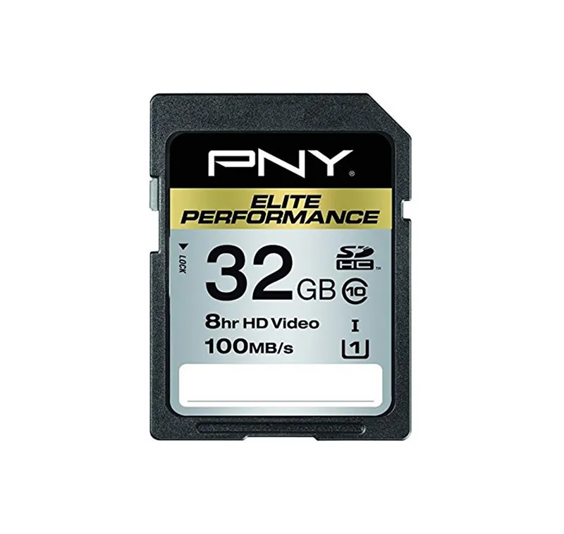 PSDH32U1HGE - PNY Elite Performance 32GB Class 10 SDHC Flash Memory C…