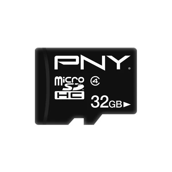 PSDU32G4GE - PNY 32GB Class 4 microSDHC Flash Memory Card