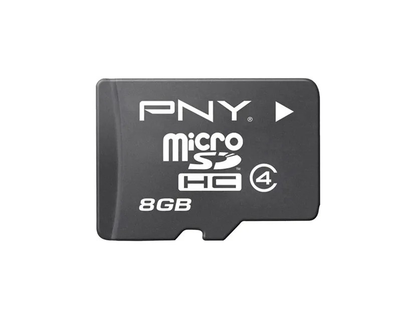 PSDU8G4GE - PNY 8GB Class 4 microSDHC Flash Memory Card with SD Adapt…