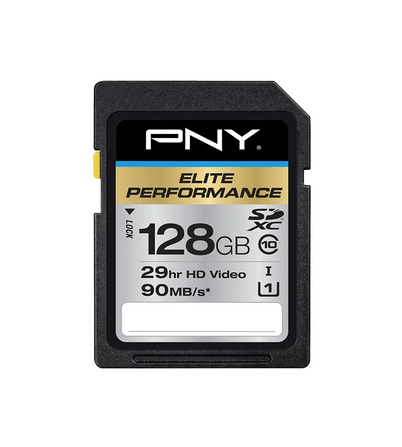 PSDX128U1HGE - PNY Elite Performance 128GB Class 10 SDXC UHS-I Flash …