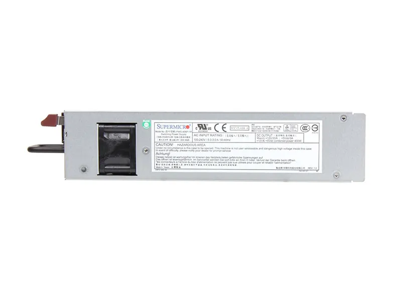 PWS-406P-1R - SuperMicro 400-Watts 24-Pin Redundant Power Supply