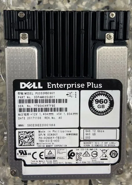 PX05SRB096Y - Toshiba Enterprise 960GB MLC SAS 12Gb/s Read Intensive …