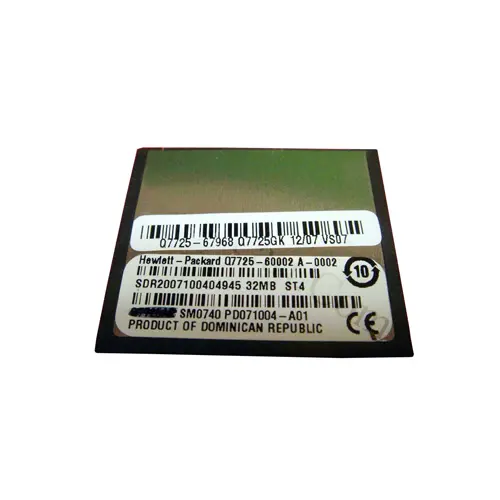 Q7725-67968 - HP 32MB Compact Flash Firmware Memory for LaserJet 9500…