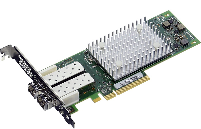 QLE2692-SR-CK - QLogic 2-Port 16Gb/s PCI-Express 3.0 X8 Fibre Channel…
