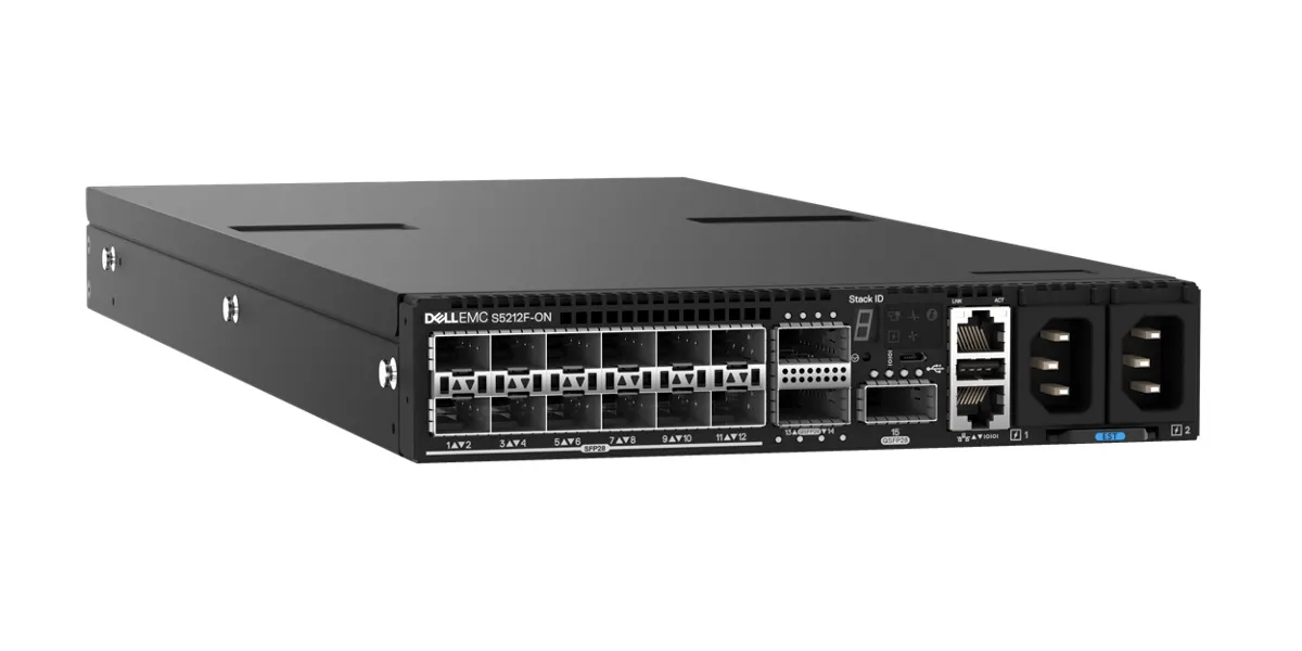 S5212F-ON - Dell PowerSwitch S5200-ON 12-Port SFP28 GbE Switch