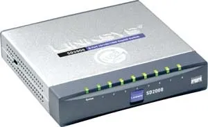 SD2008 - Linksys 8-Port 10/100/1000Mbps Gigabit Ethernet Desktop Swit…