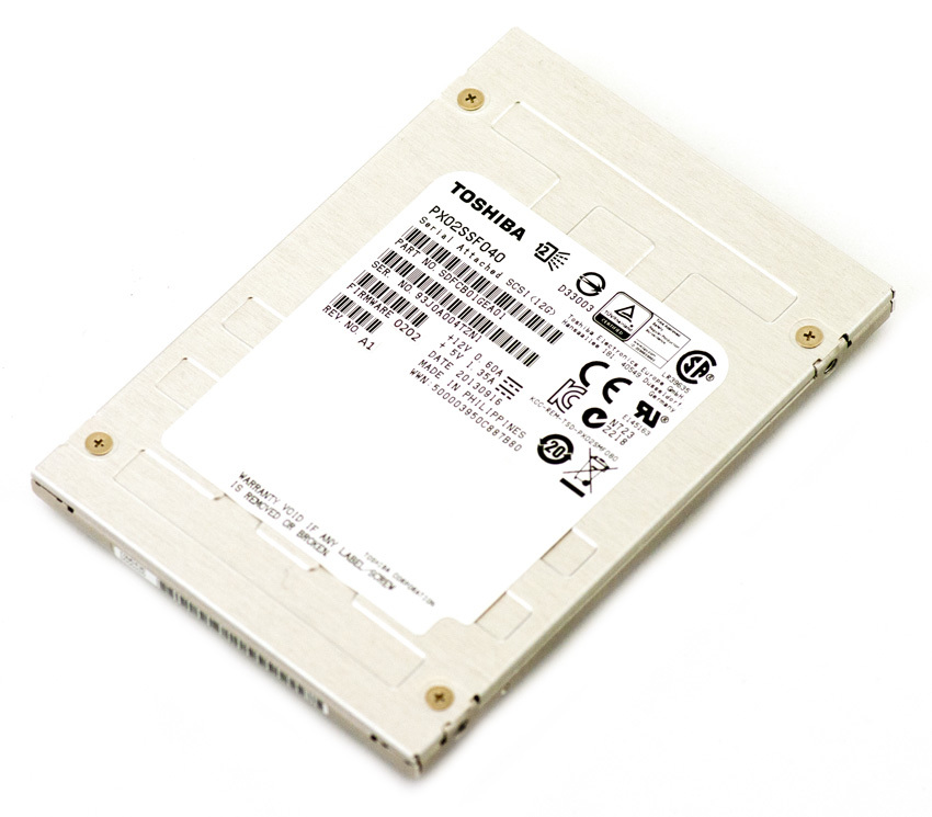 SDFCB01GEA01 - Toshiba 400GB SAS-12GB/s 2.5-inch Enterprise Solid Sta…
