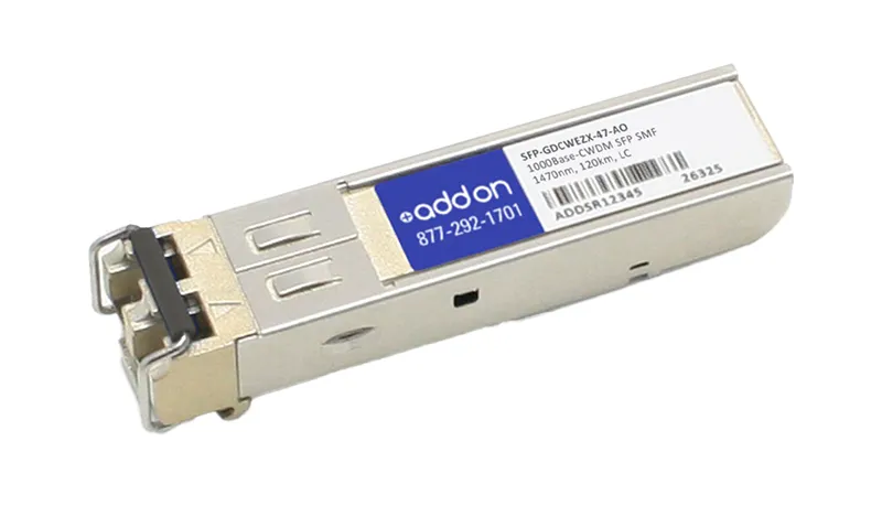 SFP-GDCWEZX-47 - Gigatech MRV 1000Base CWDM ZXL 120km 1471nm SFP Tran…