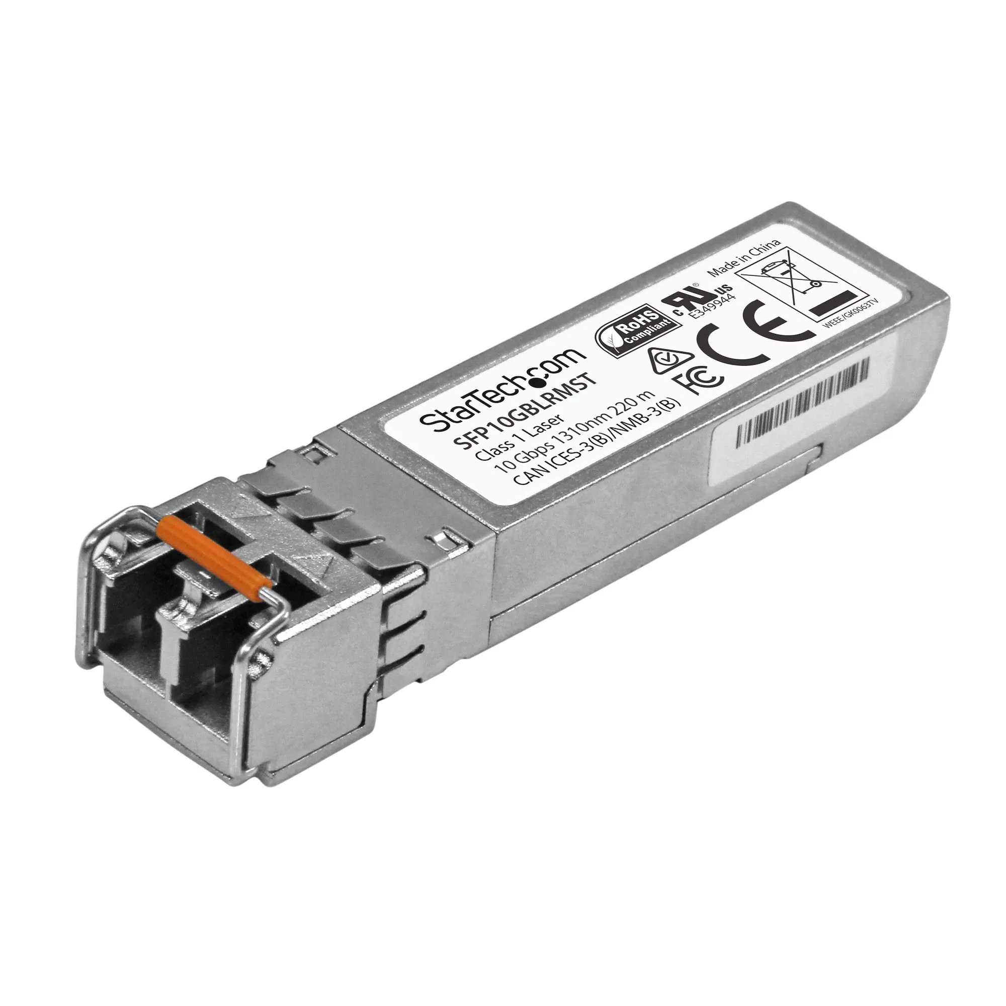 SFP10GBLRMST - StarTech Msa Compliant 10 Gigabit Fiber SFP+ Transceiv…