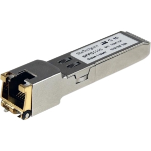 SFPC1110 - StarTech 10/100/1000Base-T Copper SFP Transceiver Module