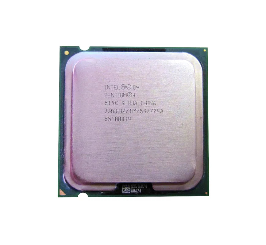 SL8JA - Intel Pentium 4 519K 3.06GHz 533MHz FSB 1MB L2 Cache Socket 7…