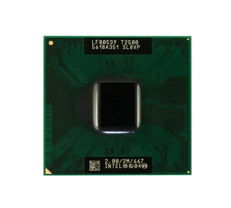 SL8VP - Intel Core DUO T2500 2.0GHz 2MB L2 Cache 667MHz FSB Micro-FCP…