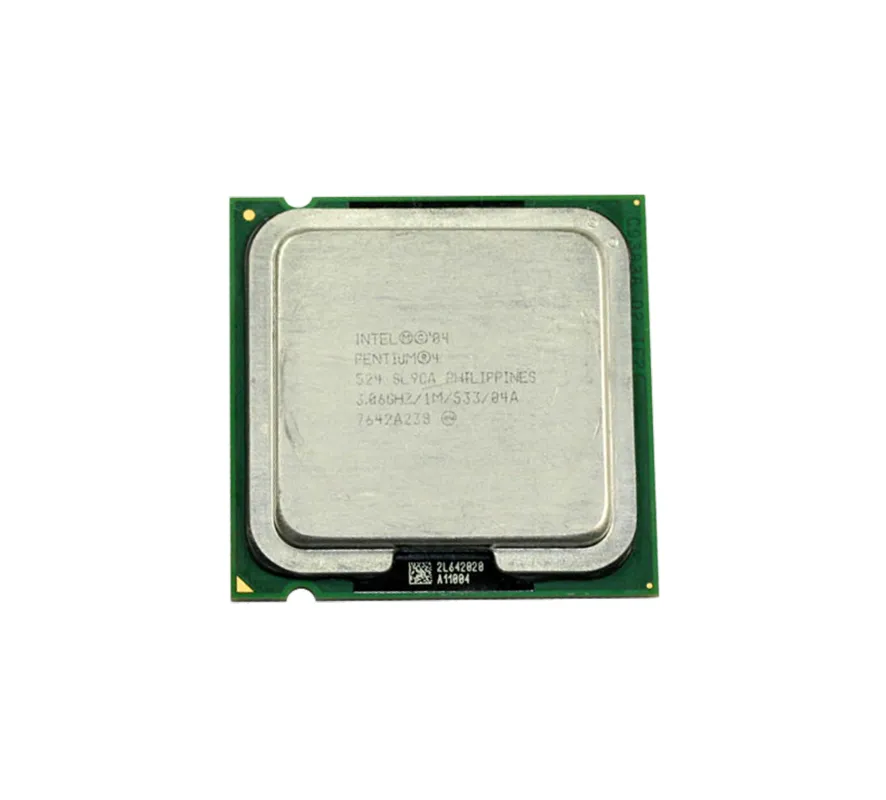 SL8ZZ - Intel Pentium 4 524 3.06GHz 533MHz FSB 1MB L2 Cache Socket 77…