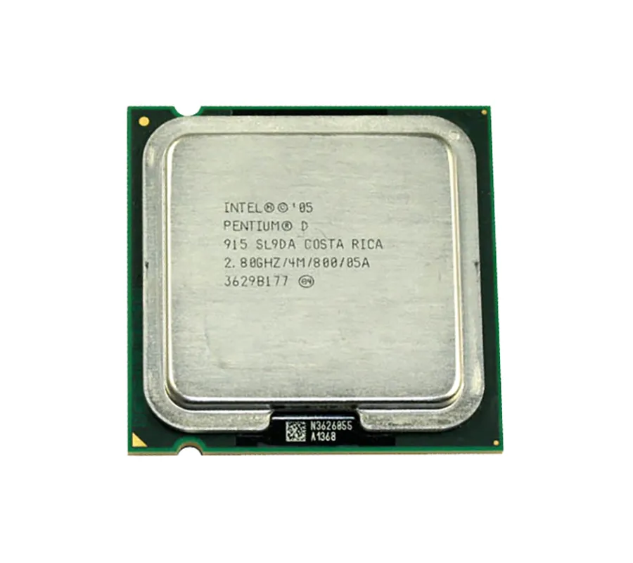 SL9DA - Intel PENTIUM D 915 2.8GHz 4MB L2 Cache 800MHz FSB LGA775 Soc…