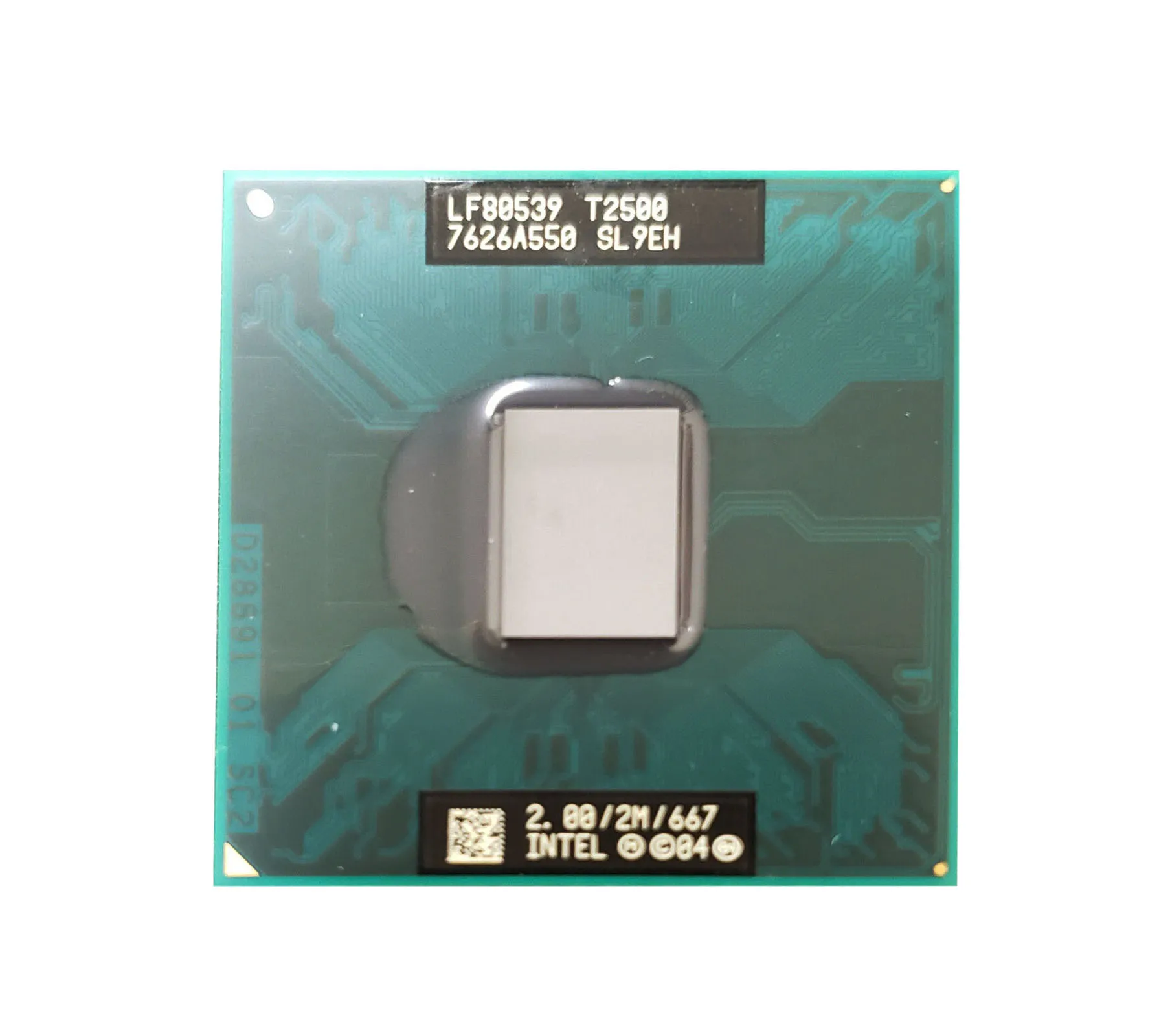 SL9EH - Intel Core Duo T2500 Dual Core 2.00GHz 667MHz FSB 2MB L2 Cach…