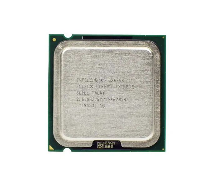 SL9UL - Intel Core 2 Extreme QX6700 Quad Core 2.66GHz 1066MHz FSB 8MB…