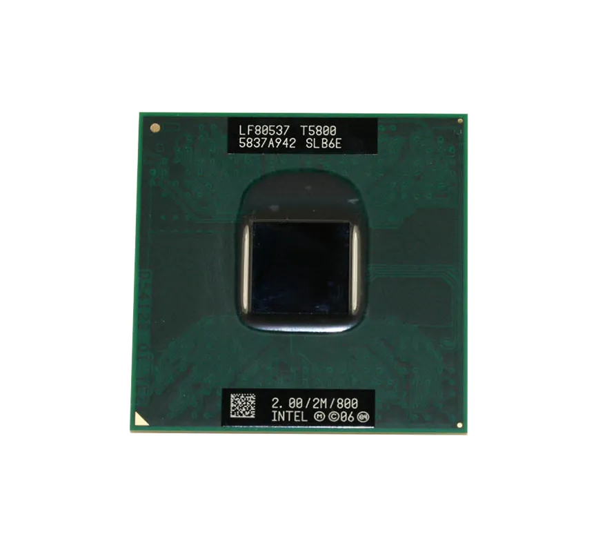 SLB6E - Intel Core 2 DUO T5800 2.0GHz 2MB L2 Cache 800MHz FSB Socket …