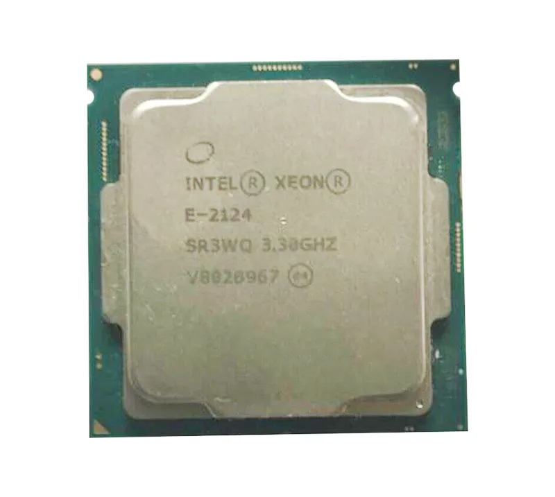 SR3WQ - Intel Xeon E-2124 4-Core 3.30GHz 8GT/s DMI3 8MB
