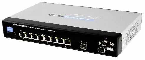 SRW2008MP - Linksys 8-Port 10/100/1000 RJ-45 Ports Ethernet Switch an…