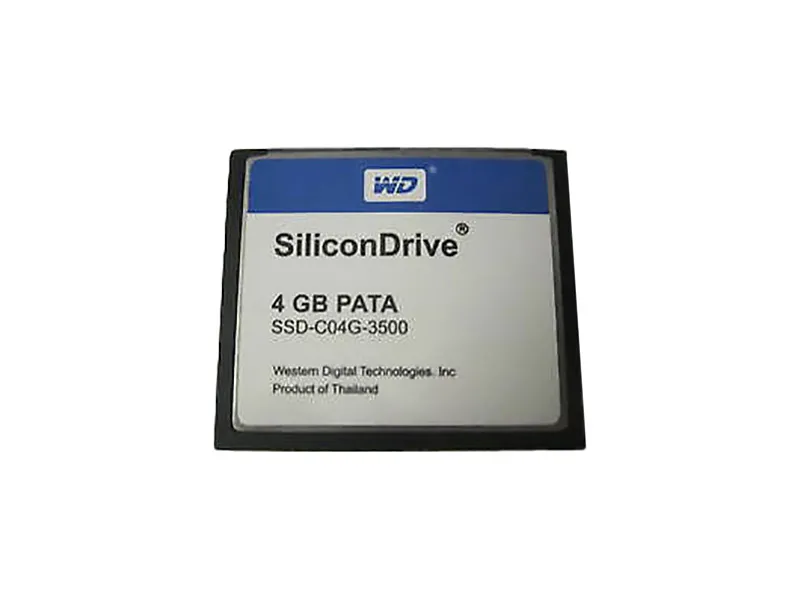 SSD-C04G-3500 - Western Digital Silicon 4GB ATA/IDE CompactFlash Type…