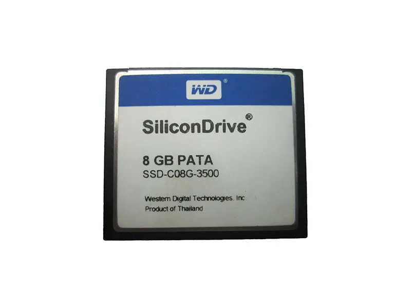 SSD-C08G-3500 - Western Digital Silicon 8GB ATA/IDE CompactFlash Type…