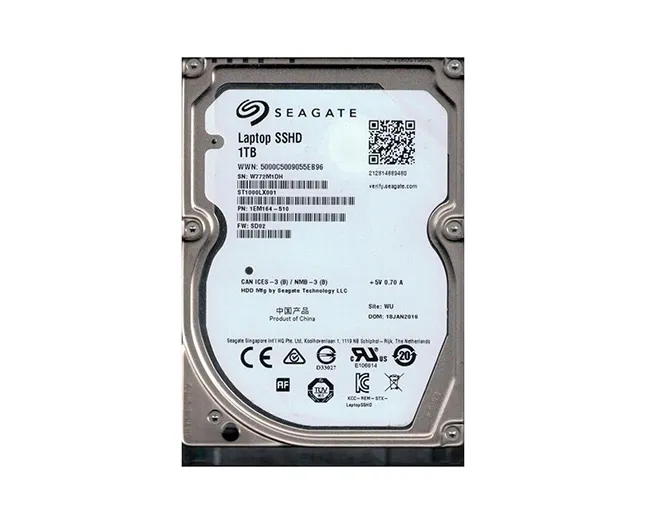 Seagate ST1000LX001 1TB 2.5 SATA Hybrid HDD