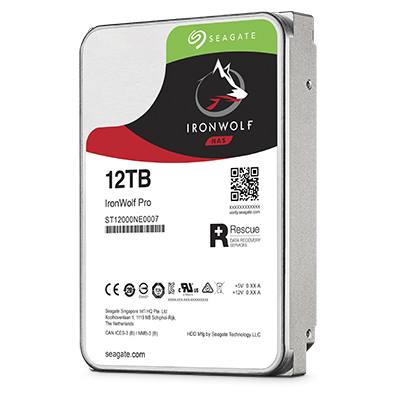 ST12000NE0007 - Seagate IronWolf Pro 12TB 7200RPM SATA 6Gbps 512e 256…