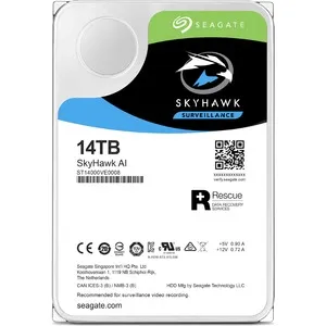 ST14000VE0008 - Seagate Skyhawk Ai 14TB 7200RPM SATA 6Gb/s 256MB Cach…