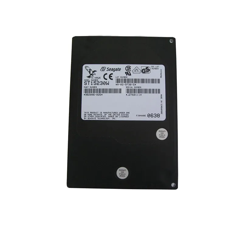 ST15230W - Seagate Hawk 4 4.29GB 5400RPM Fast SCSI 50-Pin 512KB Cache…
