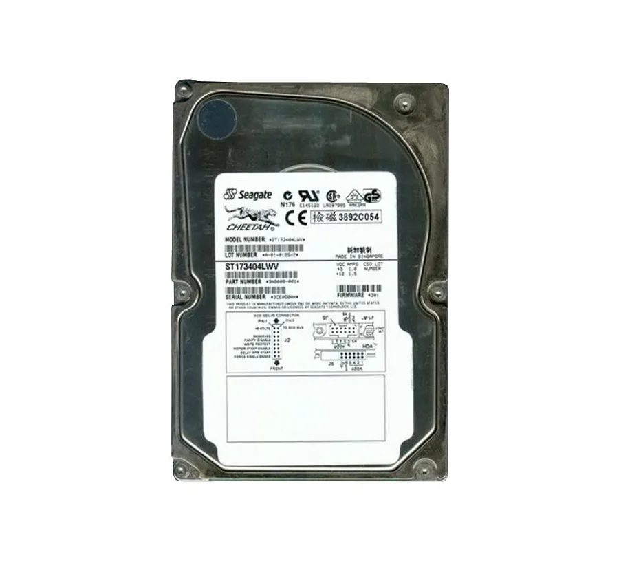 ST173404LWV - Seagate Cheetah 73.4GB 10000RPM Ultra-160 SCSI 68-Pin 1…