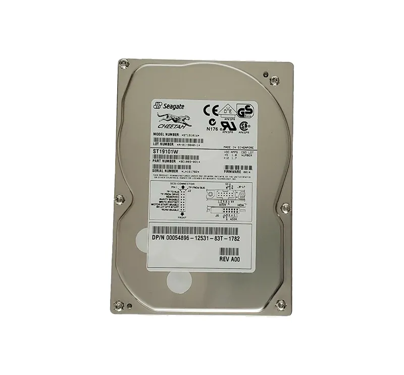ST19101W - Seagate Cheetah 9.1GB 10000RPM Ultra-2-68-Pin SCSI 3.5-inc…