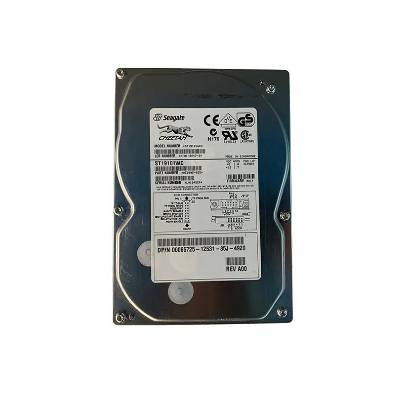 ST19101WC - Seagate Cheetah 9.1GB 10000RPM Ultra-2-80-Pin SCSI Hot Pl…